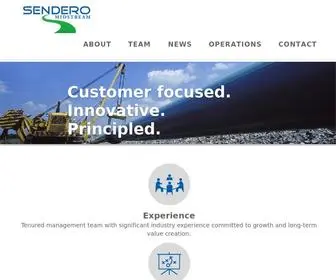 Sendero-Midstream.com(Sendero Midstream) Screenshot