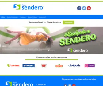 Sendero.com.mx(Plaza Sendero) Screenshot