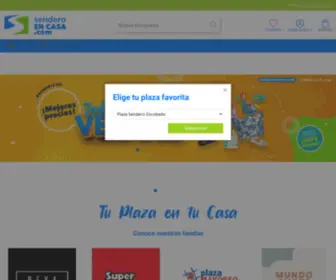 Senderoencasa.com(Plaza Sendero Escobedo) Screenshot