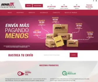 Sendex.mx(Paquetería) Screenshot