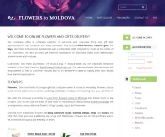 Sendflowerstomoldova.com(Online Flowers and Bouquets Delivery Shop in Moldova) Screenshot