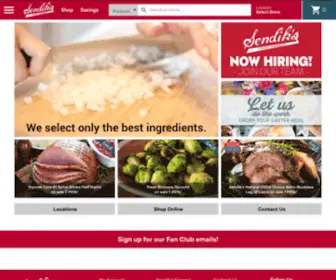 Sendiks.com(Sendik's Food Market) Screenshot