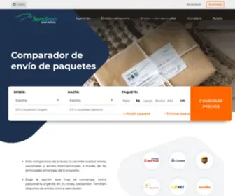 Sendiroo.es(Comparador de envios paquetería) Screenshot