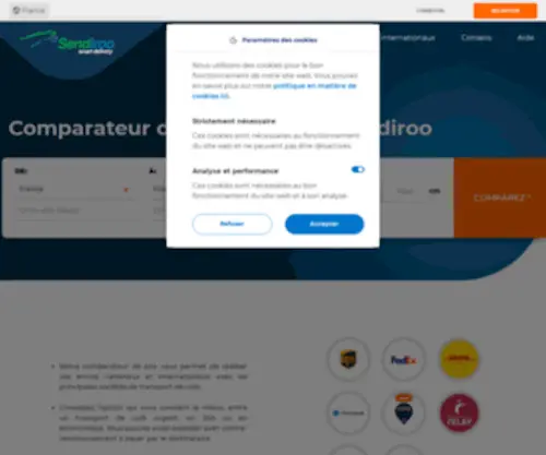 Sendiroo.fr(Comparateur) Screenshot
