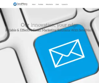 Sendmena.com(Email Marketing) Screenshot