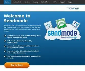 Sendmode.com(Bulk Text) Screenshot