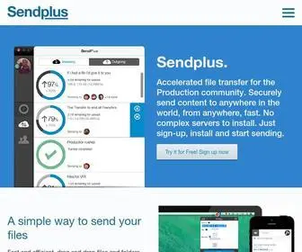Sendplus.com(Adstream) Screenshot