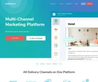 Sendpulse.com(Multi-Channel Marketing Automation Platform) Screenshot