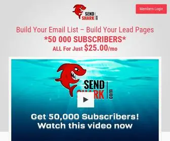 Sendshark.com(Autoresponder Grand Opening Special) Screenshot