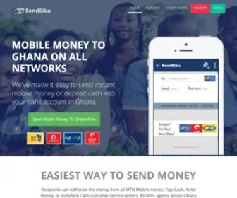 Sendsika.com(MTN Mobile Money) Screenshot