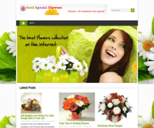 Sendspecialflowers.com(Send Special Flowers) Screenshot