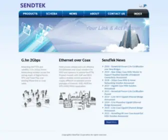 Sendtek.com(SendTek Corporation) Screenshot