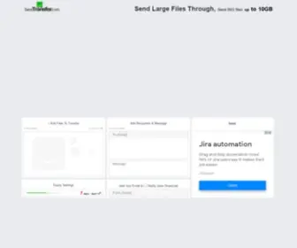 Sendtransfer.com(Send Large Files up to 10GB for free) Screenshot
