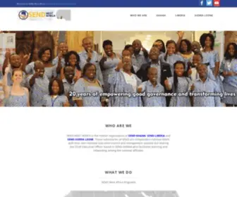 Sendwestafrica.org(SENDWESTAFRICA :: Official Website) Screenshot