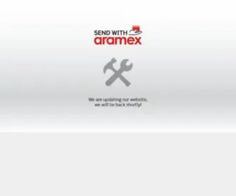 Sendwitharamex.com(Send With Aramex) Screenshot