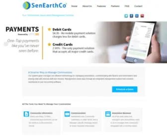 Senearthco.com(Property Management Software) Screenshot
