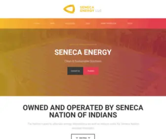 Senecaenergy.com(Seneca Energy) Screenshot
