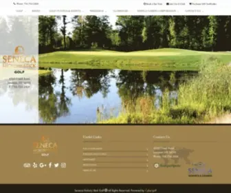 Senecahickorystick.com(Niagara Falls Golf Course) Screenshot
