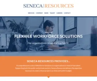 Senecahq.com(Flexible Workforce Solutions) Screenshot