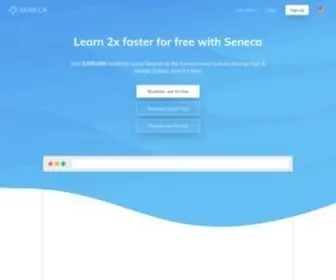 Senecalearning.com(Free Homework & Revision for A Level) Screenshot