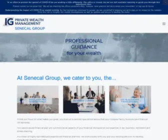 Senecalgroup.ca(Senecal Group Private Wealth Management) Screenshot