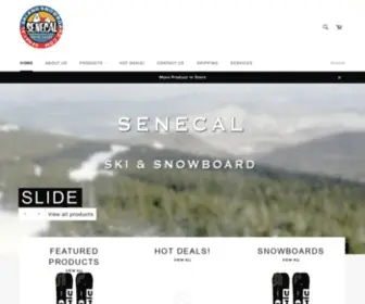 Senecalskiandsnowboard.com(Senecal Ski and Snowboard) Screenshot