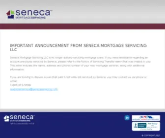 Senecaservicing.com(Seneca Mortgage Servicing) Screenshot