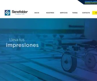 Senefelder.com(Inicio) Screenshot