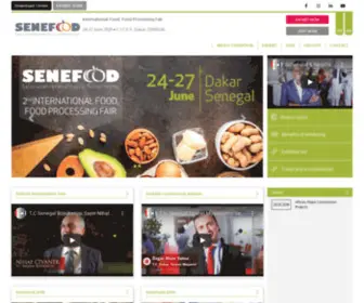 Senefoodexpo.com(Senefood Expo) Screenshot