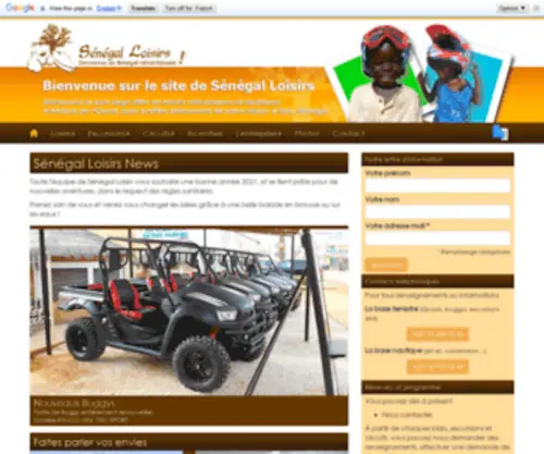 Senegal-Loisirs.com(Sénégal) Screenshot