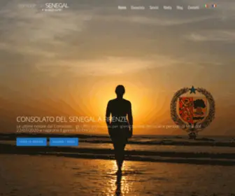 Senegal.it(Consolato Senegal Firenze) Screenshot