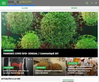 Senegalsante.com(Accueil) Screenshot