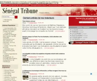 Senegaltribune.com(Senegaltribune) Screenshot