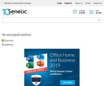 Senetic.co.za(Cisco) Screenshot