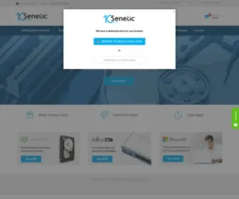 Senetic.com.au(Work smarter) Screenshot