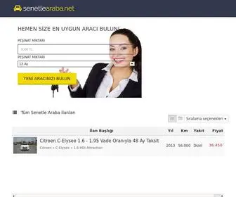 Senetlearaba.net(Senetle Araba) Screenshot