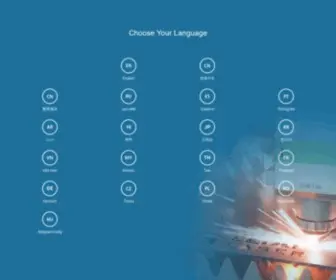 Senfenglaser.com(Metal laser cutting machine) Screenshot