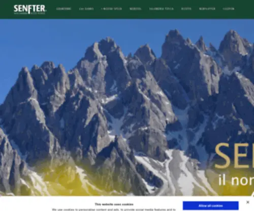 Senfter.it(Scopri la salumeria tipica dell'Alto Adige) Screenshot