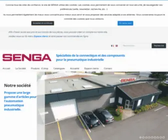 Senga.fr(Accueil) Screenshot