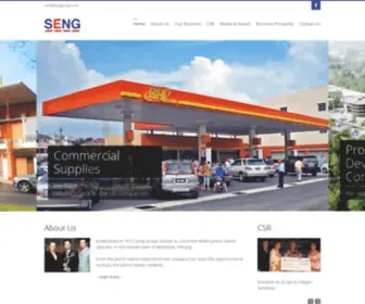 Senggroup.com(Seng Group) Screenshot