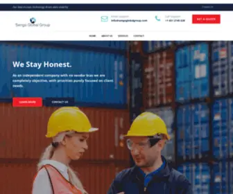 Sengoglobalgroup.com(Sengo Global Group) Screenshot