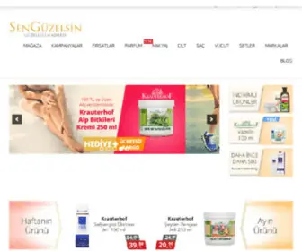 Senguzelsin.com(SenGüzelsin) Screenshot