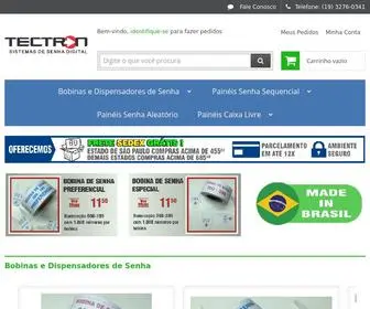 Senhatectron.com.br(Painéis Eletrônico de Senha) Screenshot