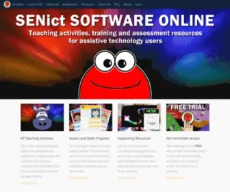 Senictsoftware.com(SENICT Software) Screenshot