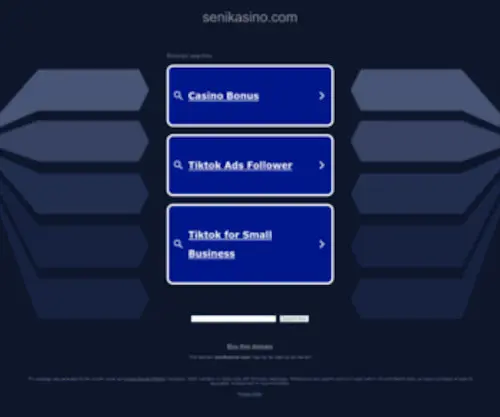 Senikasino.com(Bola88) Screenshot