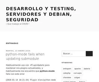 Senin.org(Desarrollo y testing) Screenshot