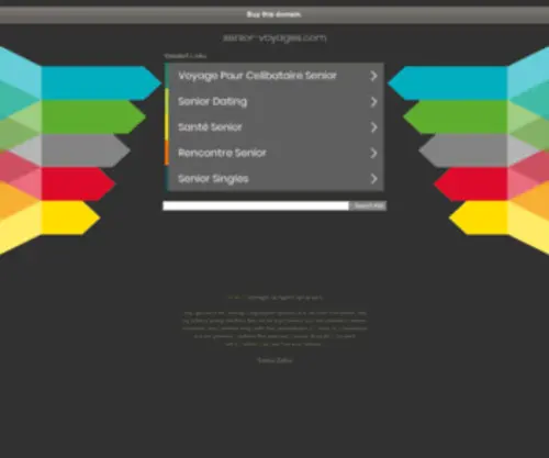 Senior-Voyages.com(Senior Voyages) Screenshot