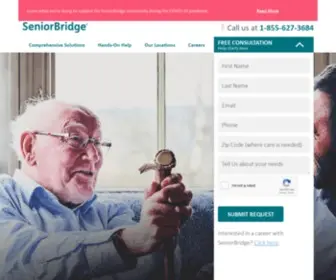 Seniorbridge.com(Finding in) Screenshot