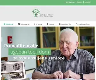 Seniorcare.hr(Senior Care) Screenshot