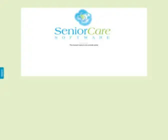 Seniorcaresoftware.com(Senior Care Software) Screenshot